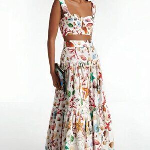 Commense Seashell Skirt Set Size Small